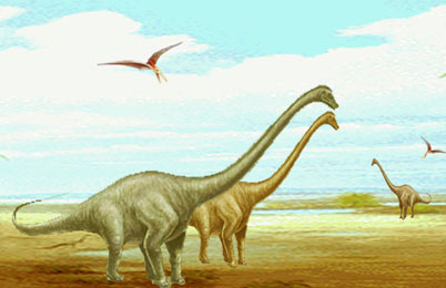 Alamosaurus Dinosaur