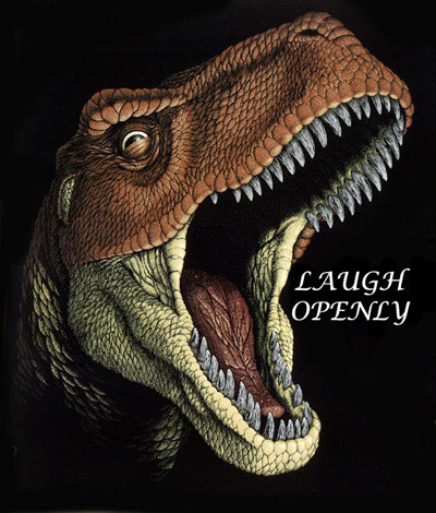 Laughing Dinosaur