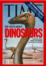 time magazine dinosaur