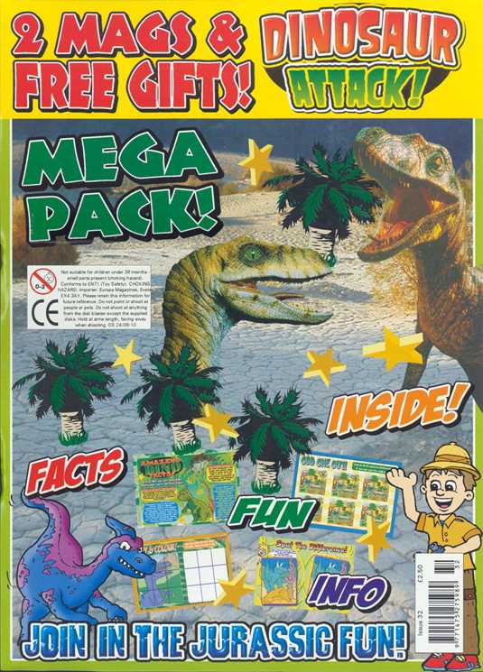 dinosaur attack magazine