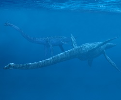 Elasmosaurus dinosaur